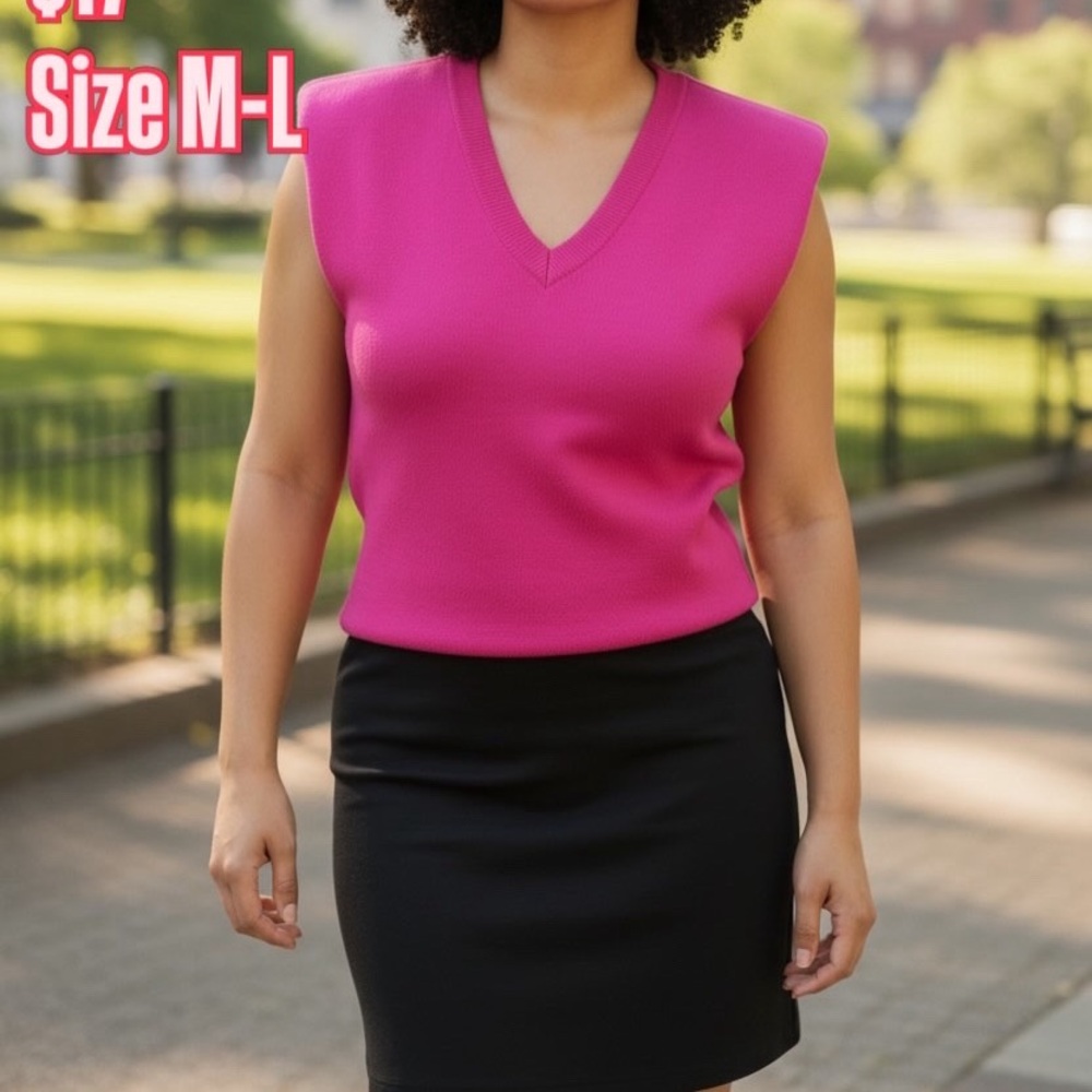 Express Pink Women's Sweater